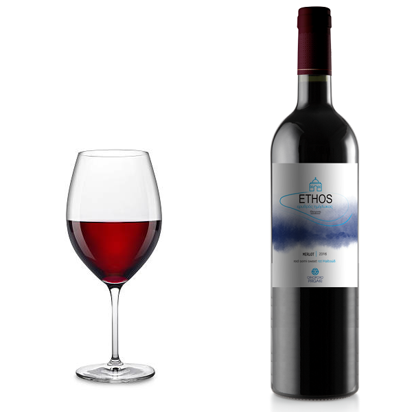 Ethos Μερλό ημίγλυκο